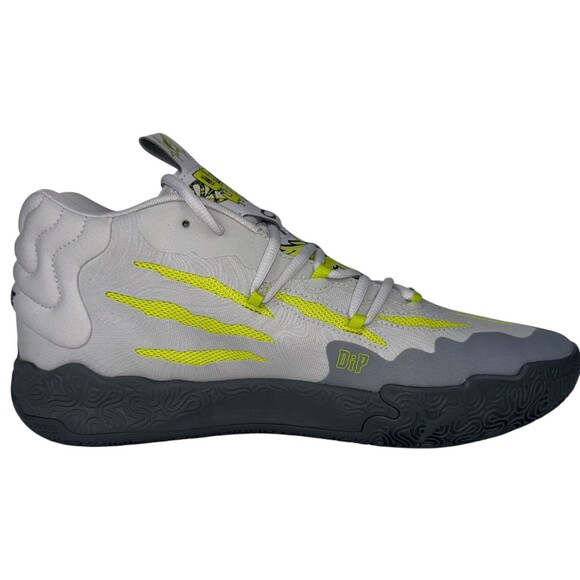 Puma Mens Size 13 MB.03 Melo Basketball Shoes Chino Hills Grey 379235-01 NEW main image 8